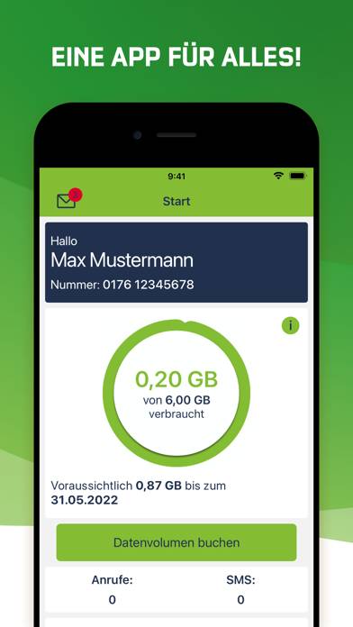 Freenet Mobilfunk App-Screenshot #1