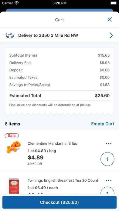 Meijer App screenshot