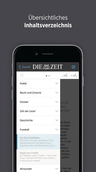 DIE ZEIT E-Paper App screenshot #3