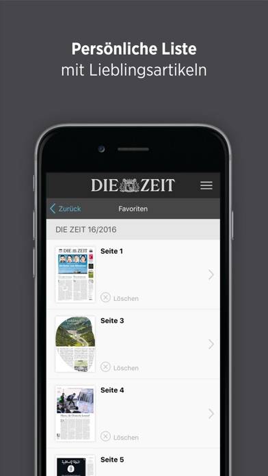 DIE ZEIT E-Paper App screenshot #4