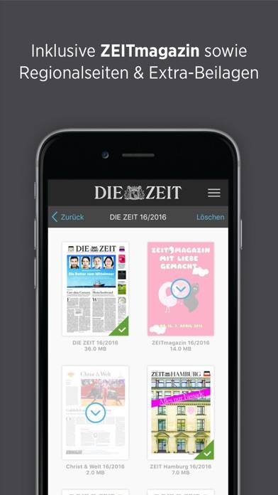 DIE ZEIT E-Paper App-Screenshot #5