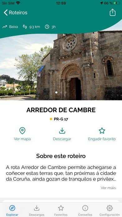 Sendegal Captura de pantalla de la aplicación