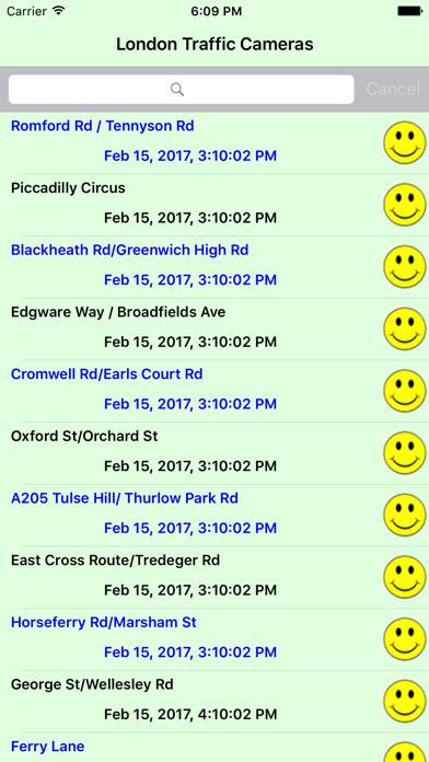London Traffic Cameras App screenshot #1