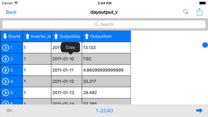 SQLite - Browse Editor Manager captura de pantalla