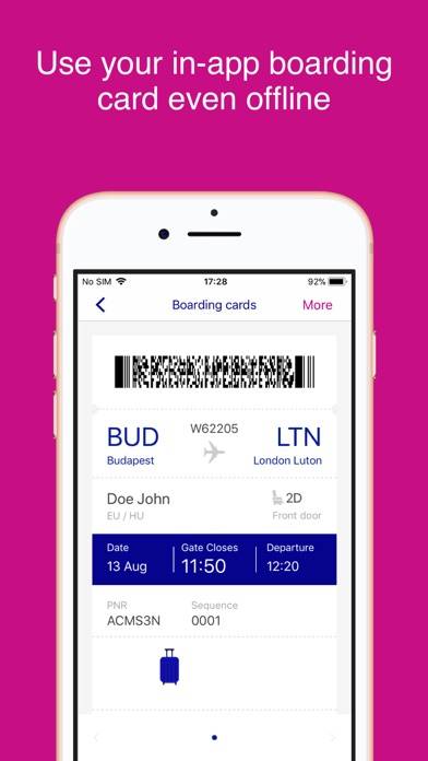 Wizz Air App-Screenshot #3