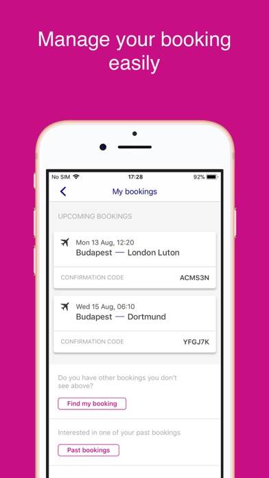 Wizz Air Скриншот приложения #5