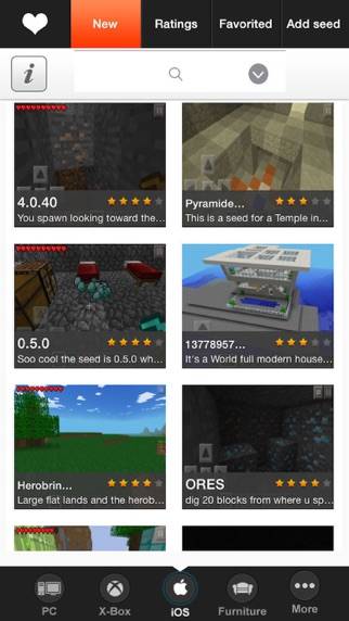 Seeds & Furniture for Minecraft Скриншот приложения #2