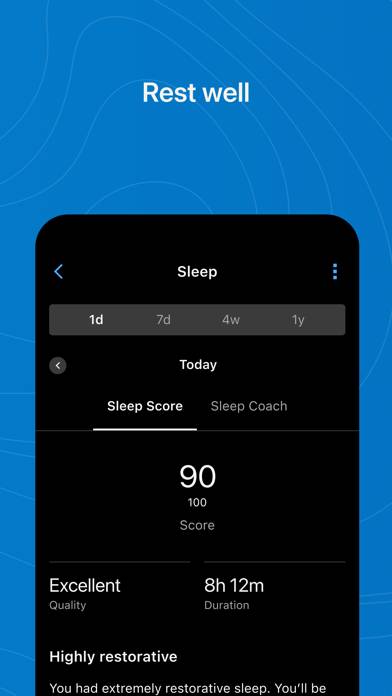 Garmin Connect™ Schermata dell'app #2