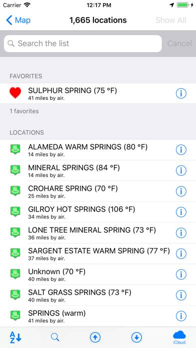 Hot & Thermal Springs App-Screenshot #3