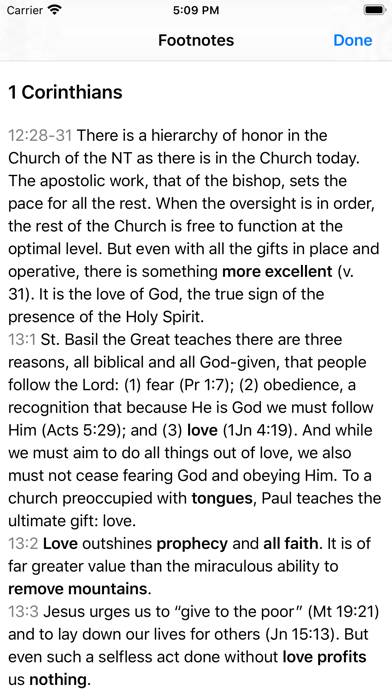 Orthodox Study Bible Captura de pantalla de la aplicación #6
