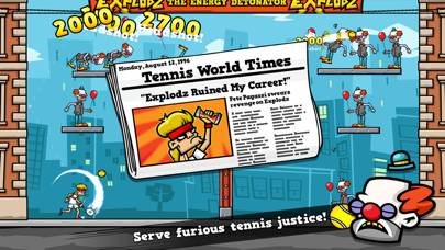 Tennis in the Face App screenshot #4