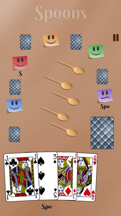 Spoons Card Game App screenshot #1