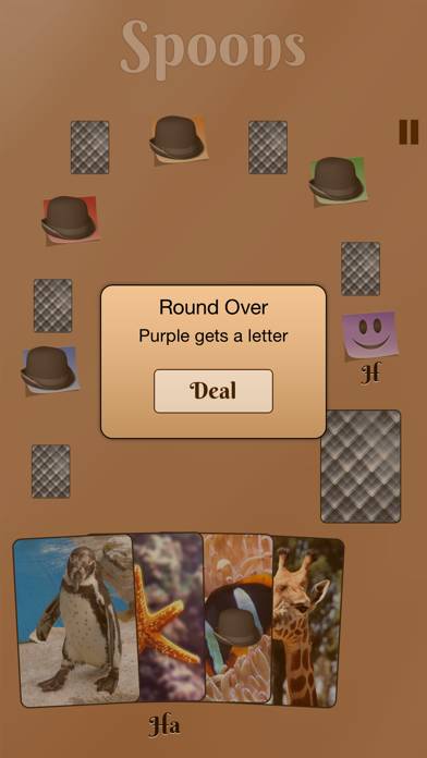 Spoons Card Game App screenshot #4