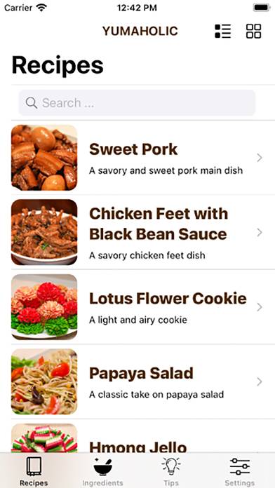 Yumaholic App screenshot #1