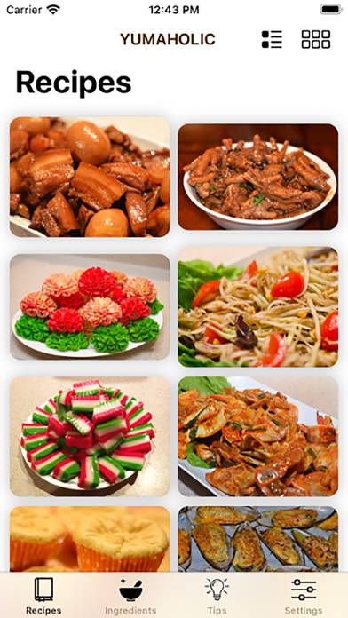 Yumaholic App screenshot