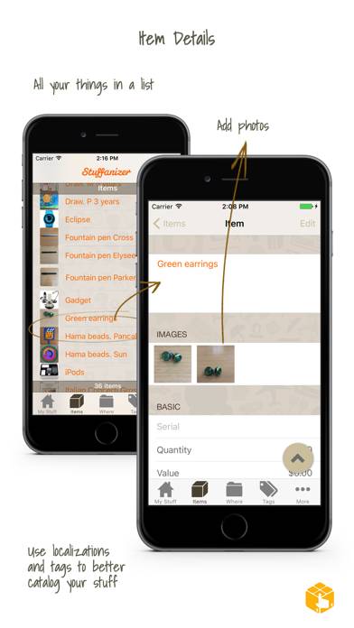 Stuffanizer: home inventory Captura de pantalla de la aplicación #2