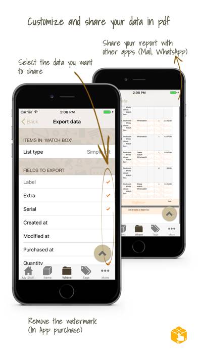 Stuffanizer: home inventory Captura de pantalla de la aplicación #3