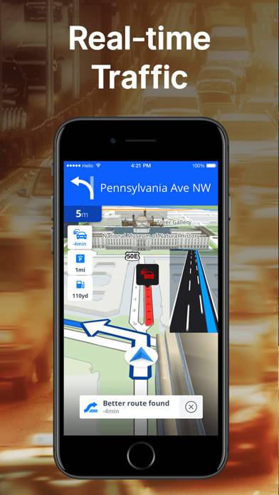Sygic GPS Navigation & Maps Uygulama ekran görüntüsü #3