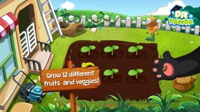 Dr. Panda Veggie Garden App screenshot #1