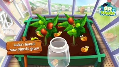 Dr. Panda Veggie Garden App screenshot #2