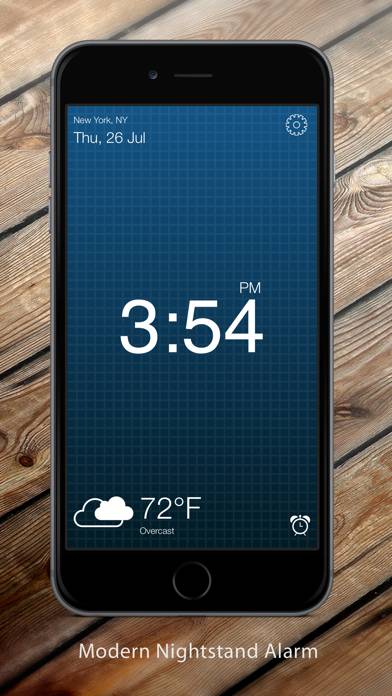 ClockIT-Alarm & Weather Clock Captura de pantalla de la aplicación #1