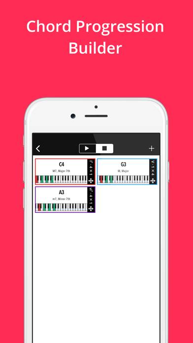 Piano Companion PRO: chords Скриншот приложения #3