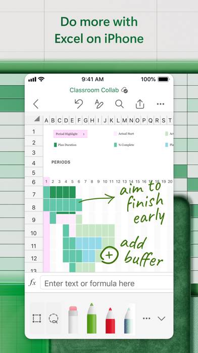 Microsoft Excel App screenshot