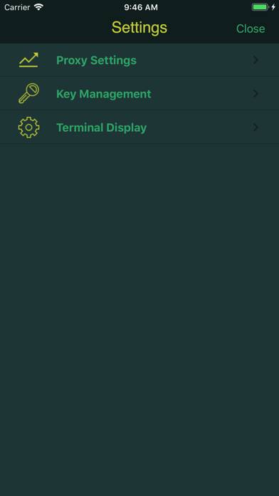 ITerminal Pro – SSH Telnet Capture d'écran de l'application #6