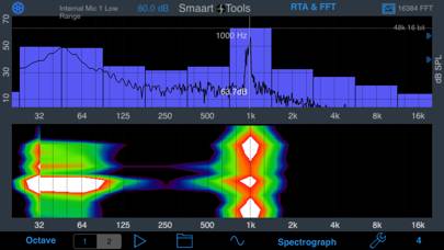 SmaartTools Single Channel RTA Captura de pantalla de la aplicación #2