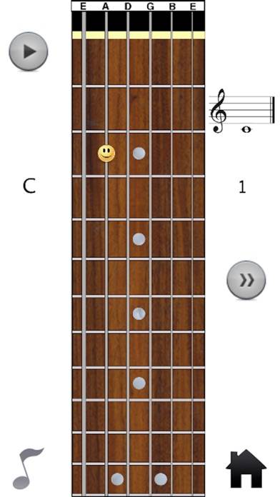 Guitar Sight Reading Workout Uygulama ekran görüntüsü #4