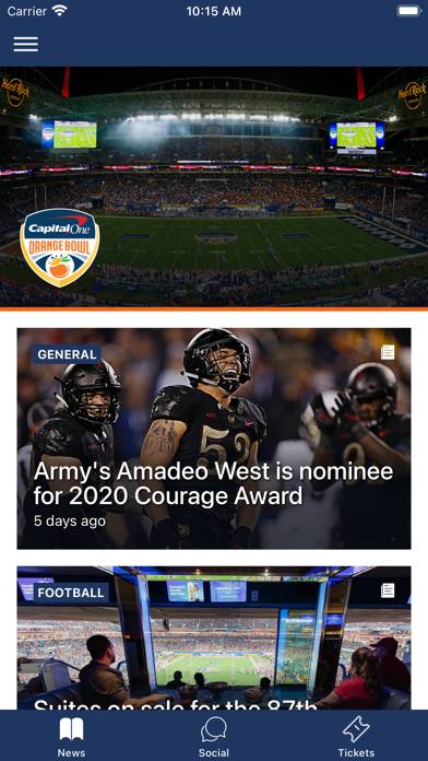 Orange Bowl screenshot