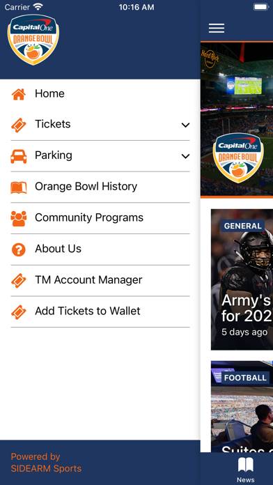 Orange Bowl screenshot