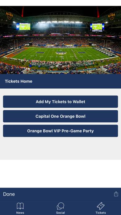 Orange Bowl App screenshot