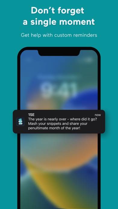 1 Second Everyday Diary Captura de pantalla de la aplicación #4