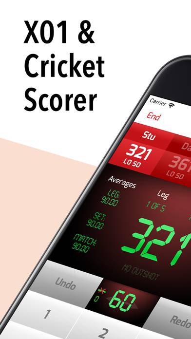 Score Darts Scorekeeper App-Screenshot #1