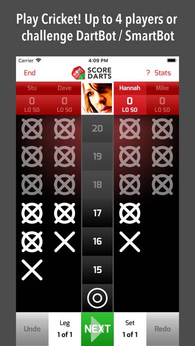 Score Darts Scorekeeper App-Screenshot #6