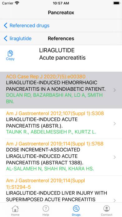 Pancreatox Capture d'écran de l'application #5