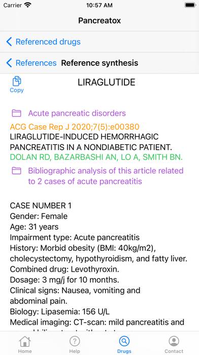 Pancreatox App screenshot #6