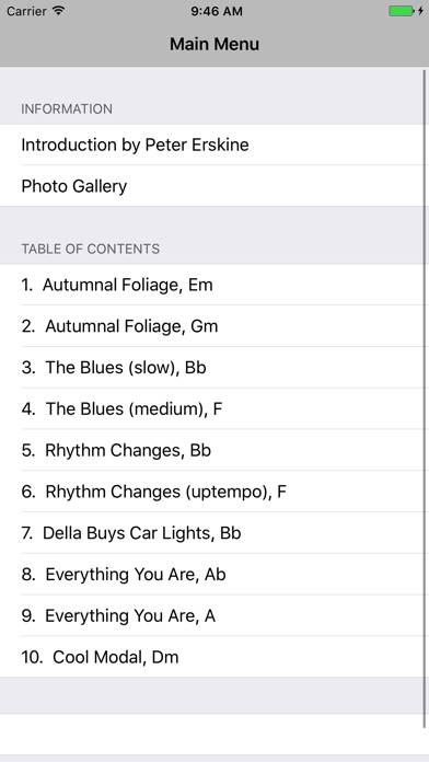 Erskine Jazz Essentials Vol. 1 Schermata dell'app #2