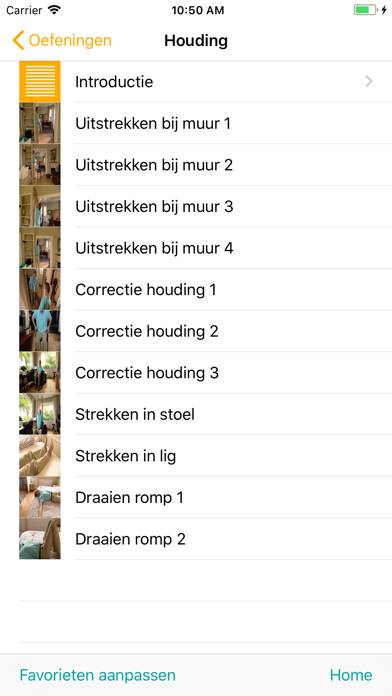 Parkinson Oefeningen App screenshot #3