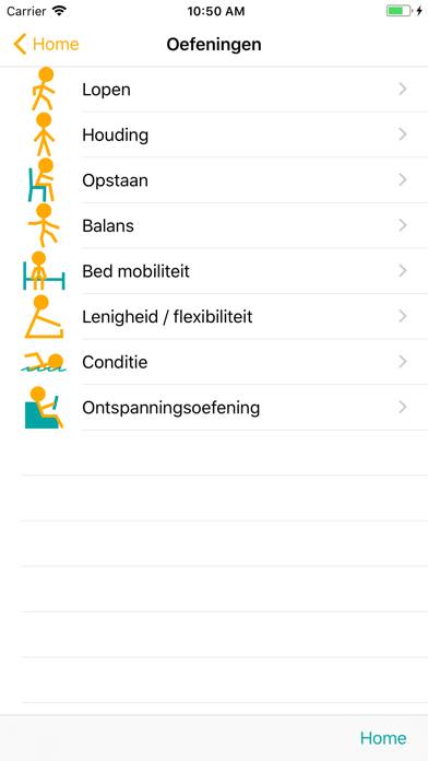 Parkinson Oefeningen App screenshot #4