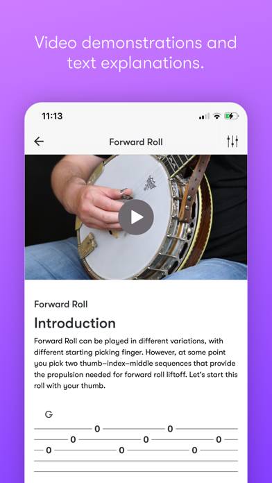 Banjo Rolls Trainer App-Screenshot #5