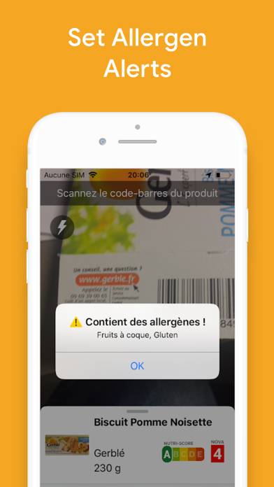 Open Food Facts Capture d'écran de l'application #6