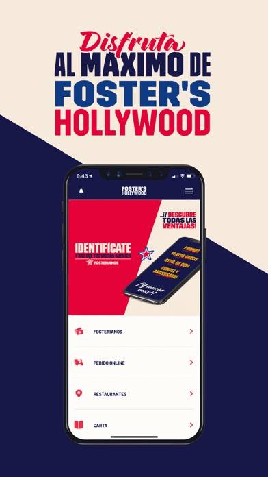 Club by Foster's Hollywood Captura de pantalla de la aplicación #1