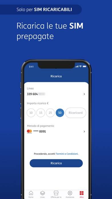 Tim Business Schermata dell'app
