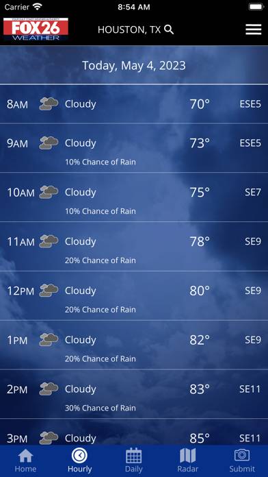 Fox 26 Houston Weather – Radar App screenshot #3