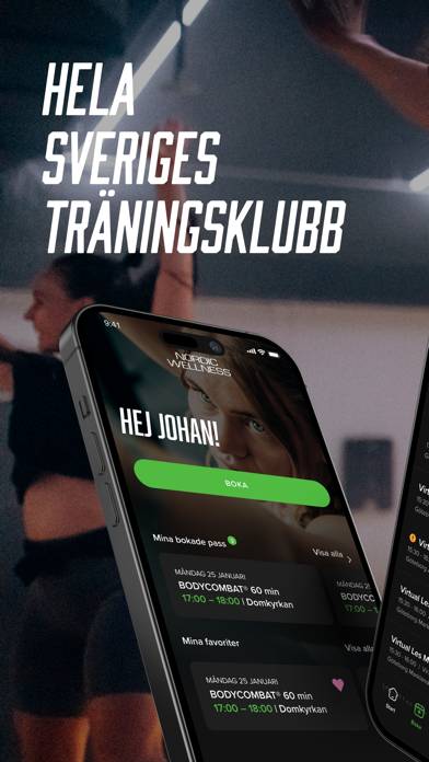 Nordic Wellness App skärmdump #1