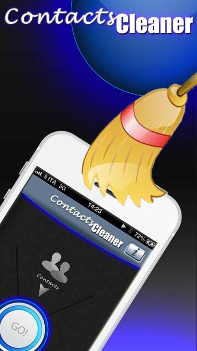 Contacts Cleaner Pro ! App skärmdump #3