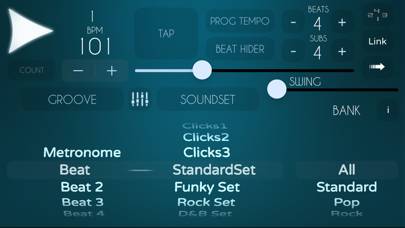 SuperMetronome Groovebox Pro Captura de pantalla de la aplicación #1