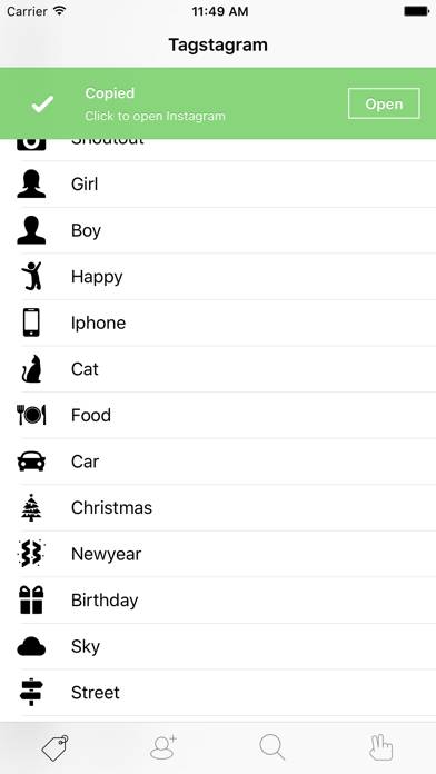 Tagstagram App screenshot